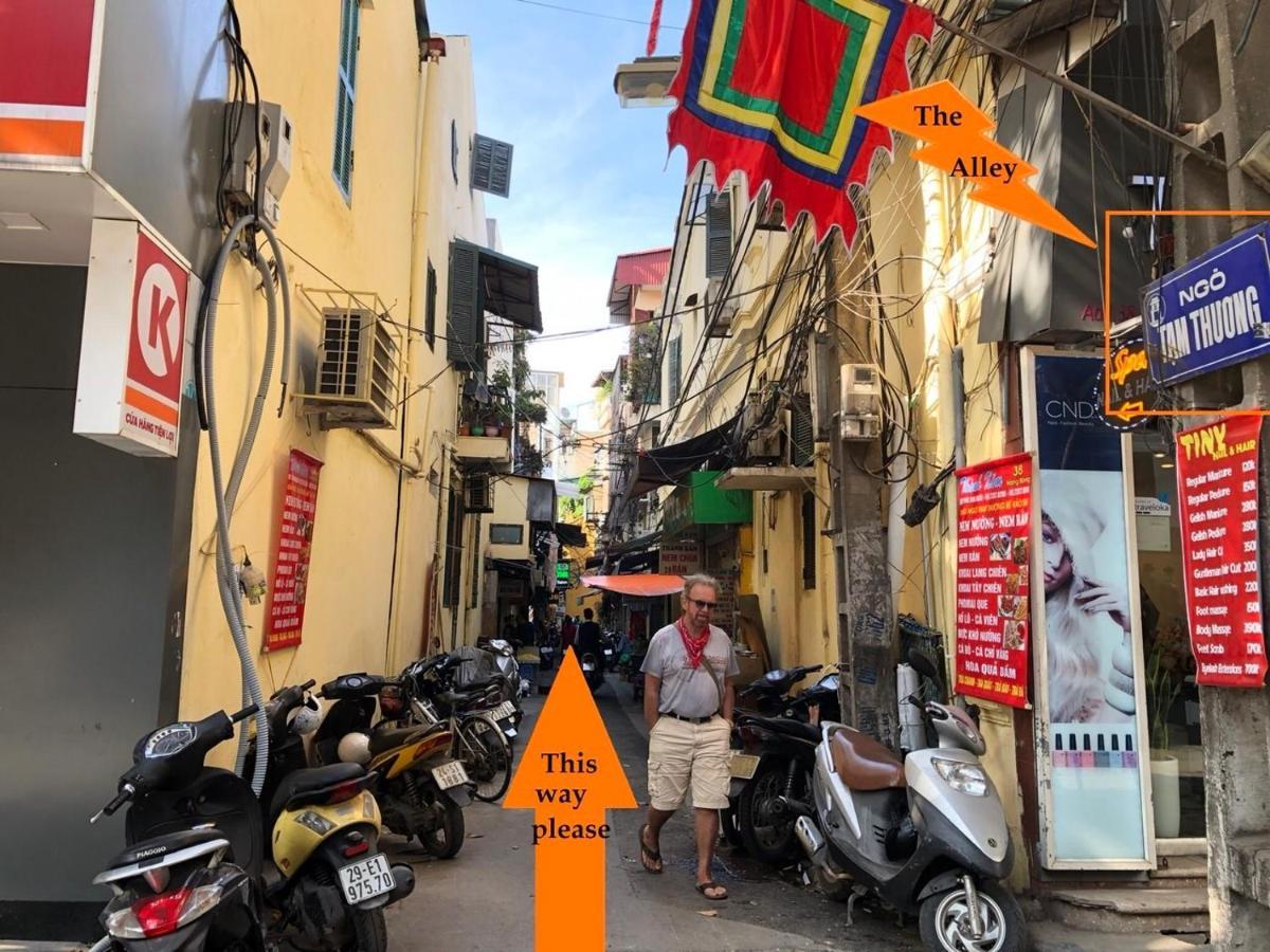 Center Alley House & Travel Apartment Hanoi Exterior photo